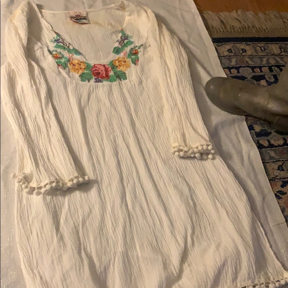 Cross stitch top - Picture 2 of 5